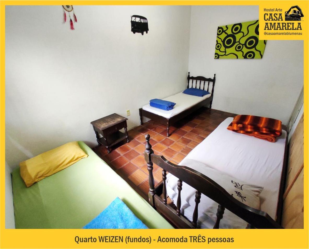 Casa Amarela Blumenau Hospedagem Alternativa Hostel Εξωτερικό φωτογραφία