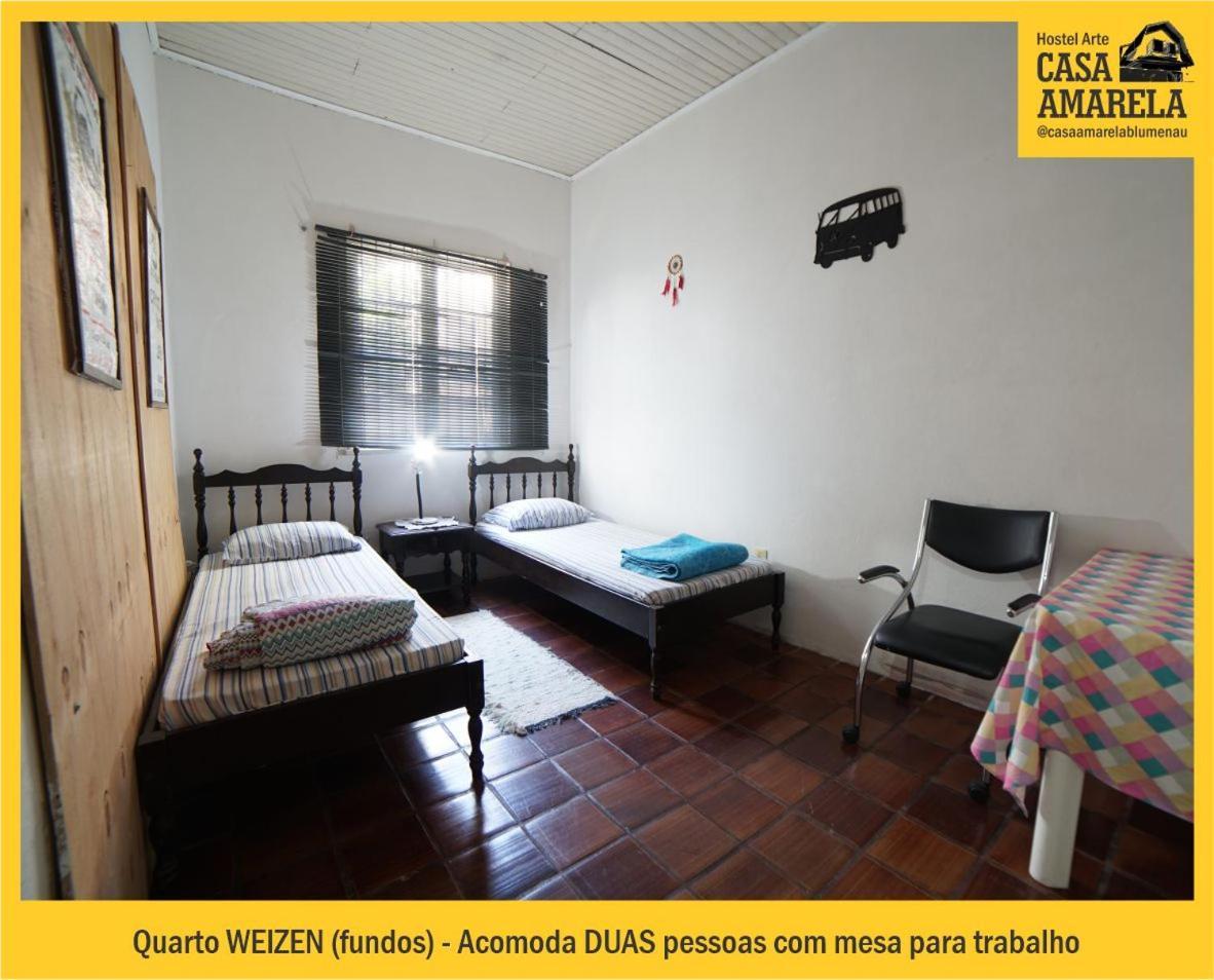 Casa Amarela Blumenau Hospedagem Alternativa Hostel Εξωτερικό φωτογραφία