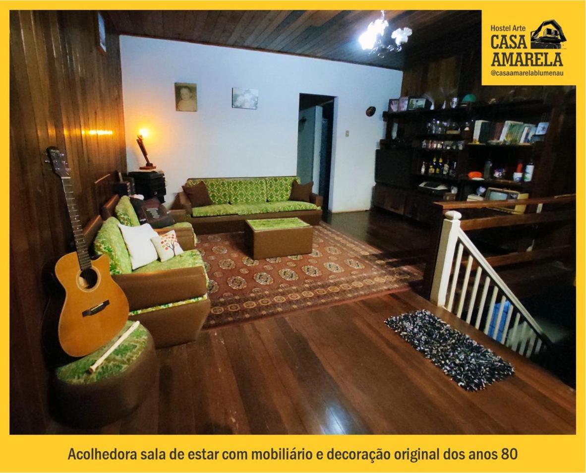 Casa Amarela Blumenau Hospedagem Alternativa Hostel Εξωτερικό φωτογραφία