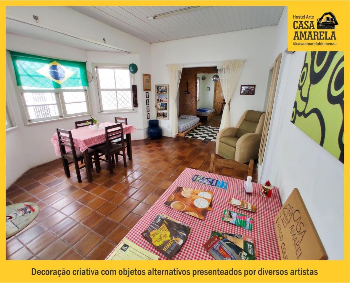 Casa Amarela Blumenau Hospedagem Alternativa Hostel Εξωτερικό φωτογραφία