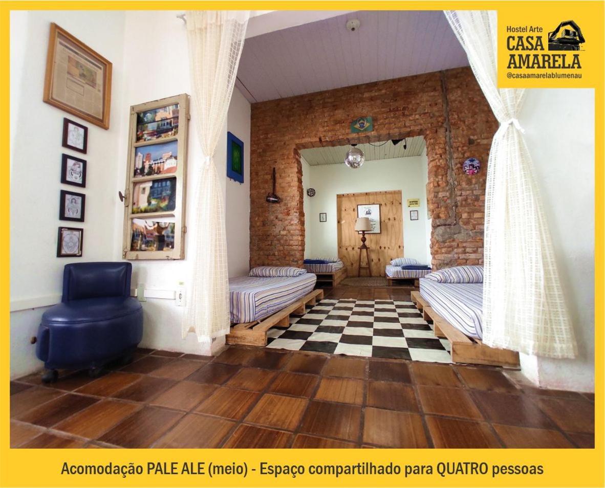 Casa Amarela Blumenau Hospedagem Alternativa Hostel Εξωτερικό φωτογραφία