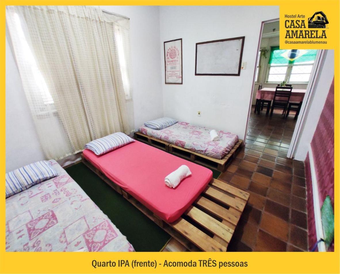 Casa Amarela Blumenau Hospedagem Alternativa Hostel Εξωτερικό φωτογραφία