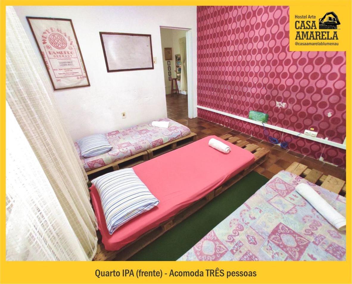 Casa Amarela Blumenau Hospedagem Alternativa Hostel Εξωτερικό φωτογραφία